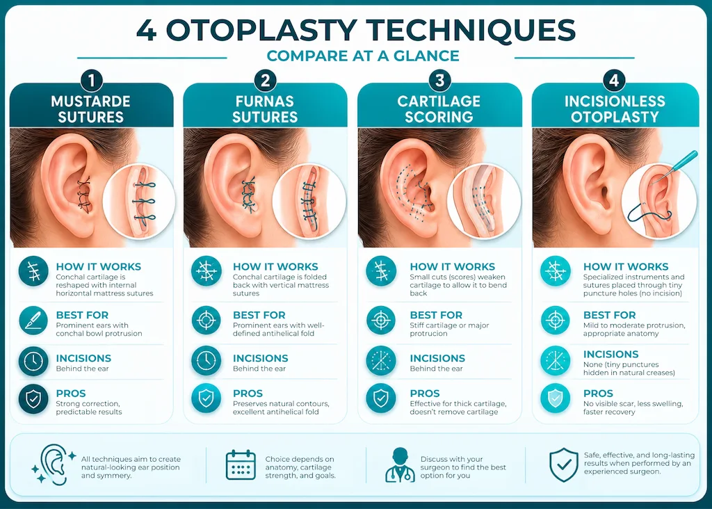 What Are the Different Otoplasty Techniques?